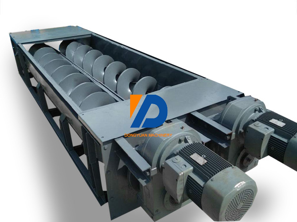 Double-screw conveyor